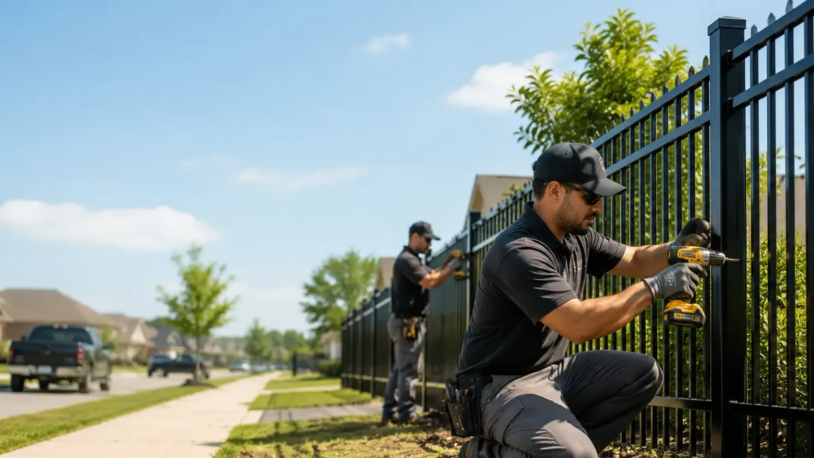Metal Fence Installation in Alexandria, MO